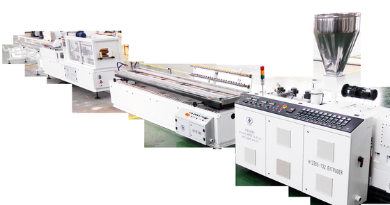 購入 200-300mm PVC 天井壁パネル プラスチックプロファイル エクストルーダー 生産ライン 高速自動操作 online manufacture