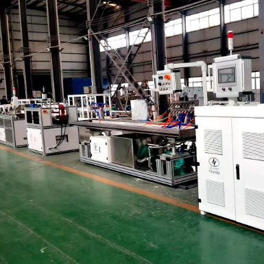 購入 Shenzhen HYPET PVC Corner Bead Trim Angle Profile Extrusion Machine PVC Corner Bead Plastic Products Making Machine Manufacturer online manufacture