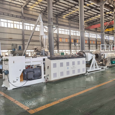 購入 110-250/ 315-630 Single PVC Pipe Making Machine PVC Pipe Production Line online manufacture