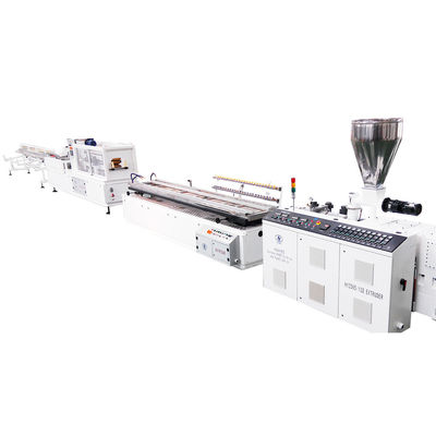 購入 機械を作るポリ塩化ビニールのプロフィールの放出ライン/ポリ塩化ビニール プロフィール online manufacture