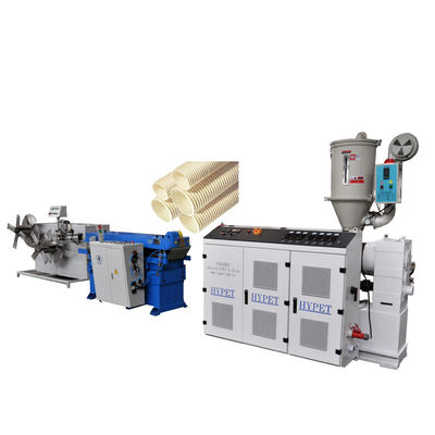 購入 PEおよびポリ塩化ビニールの両方微粒のための波形の管の放出機械材料 online manufacture
