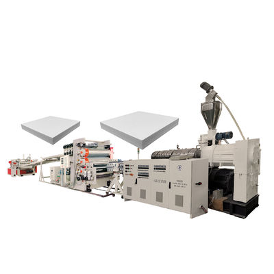 購入 ポリ塩化ビニールWpc Advertizing Board Extrusion Line 12months Warranty 600kg/H online manufacture