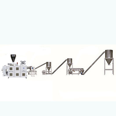 購入 木製プラスチック複合混合ペレッティングエクストルーダー HDPE / LDPE / PP / PETペレッティングマシン, PVC WPC粒を作るマシン online manufacture