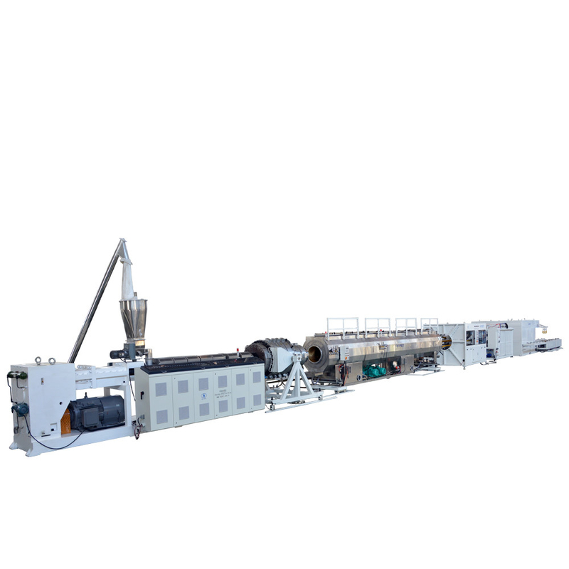 630 PVCパイプ生産ライン 高出力速度 1000kg/h PVCエクストルーダーマシン