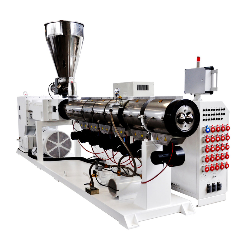 高出力 効率的な並列双螺旋挤出 HYPS90 L/D 28並列双螺旋挤出機