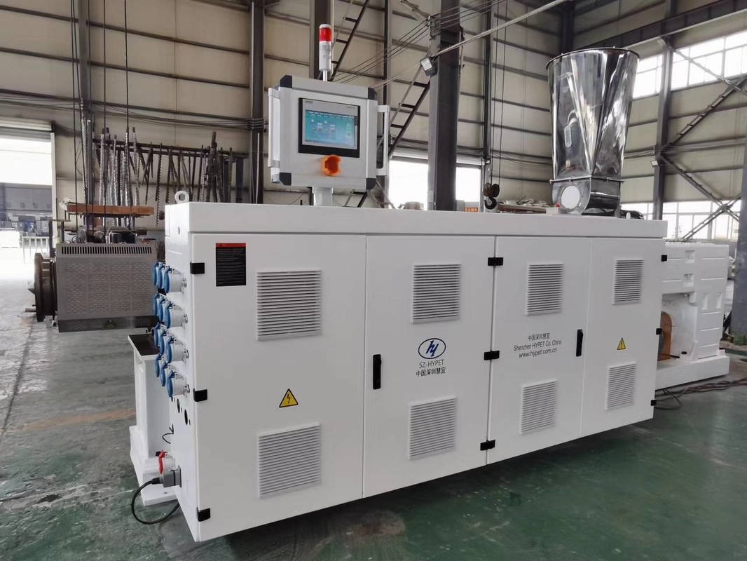 中国製 ホットセール UPVC CPVC OPVC PVC パラレルツインスクリューエクストルーダー HYPS92/28 高い出力容量で低電力