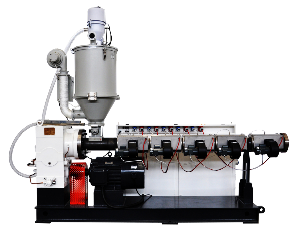 HYSJ55/34 37kw HDPE PE PERT 圧力水/ガス化学パイプのためのシングルスクリューエクストルーダー