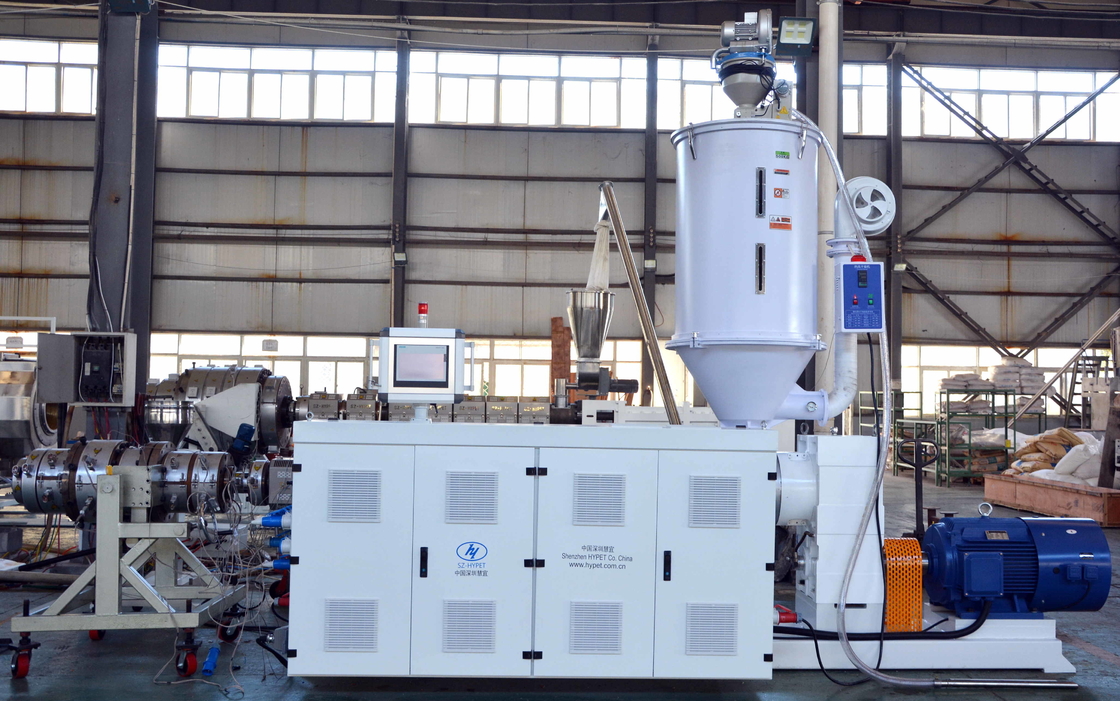 SJ150/28 90kw 380kg/h 高効率 大出力 HDPE PEの単スクリップエクストルーダー