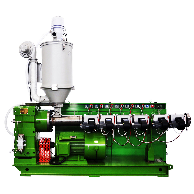 SJ90/28 45kw モーター 220kg/h シングルスクリューエクストルーダー PPR PPH ホットコールドウォーターパイプ 3層ダブルステーション