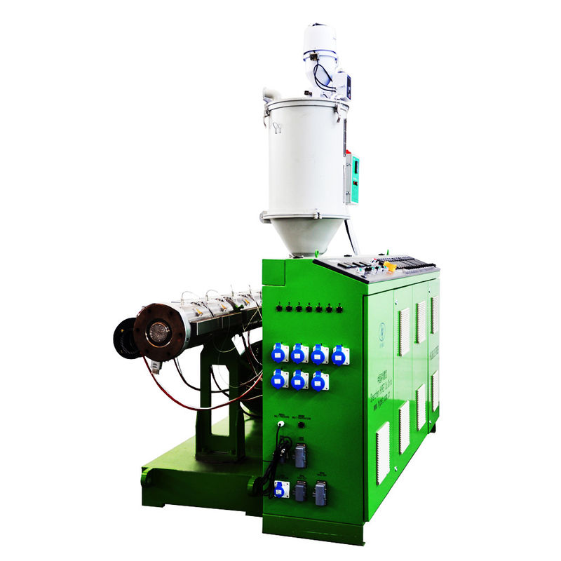 二重頭 20-63 PPR / PPH プラスチック複合管製造機械 3層用 45kw の単一スクリューエクストルーダー HYSJ80/34