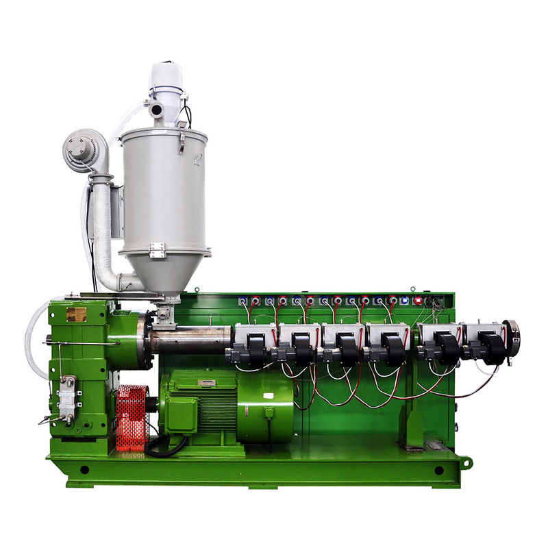 HDPE PE PERT LDPE シングルスクリューエクストルーダー HYSJ75/33 75kw モーターで 220kg/h