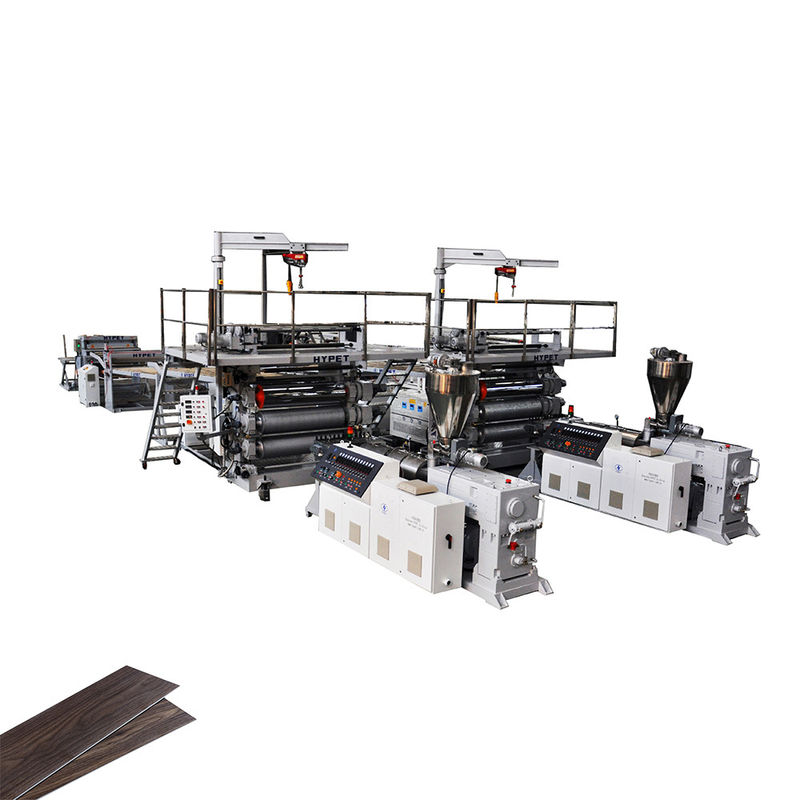 SPCのフロアーリング シートのExtrusioni機械石プラスチック合成シートの生産ライン